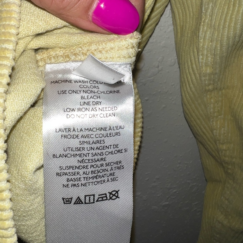 Urban Outfitters Yellow Lightweight Shirt‎ Jacket - Picture 6 of 6